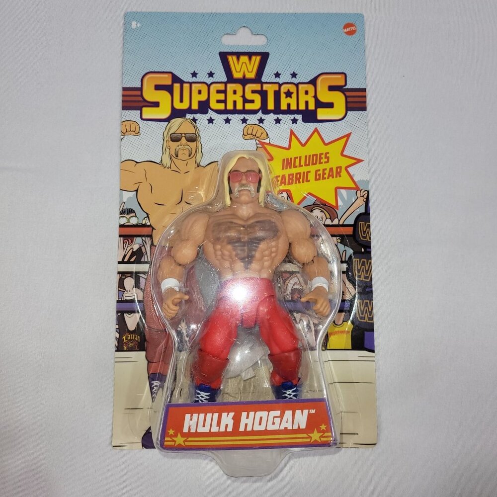 WWF Wrestling Superstars Hulk Hogan 2023 Wrestling Action Figure NEW